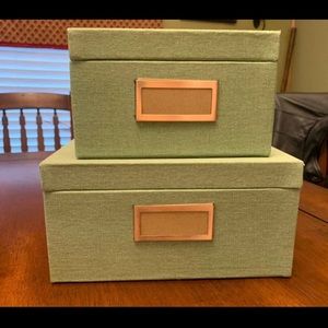 Hearth And Hand Storage Boxes